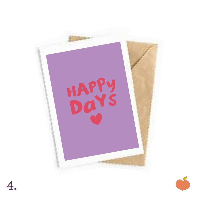 Happy days - Card